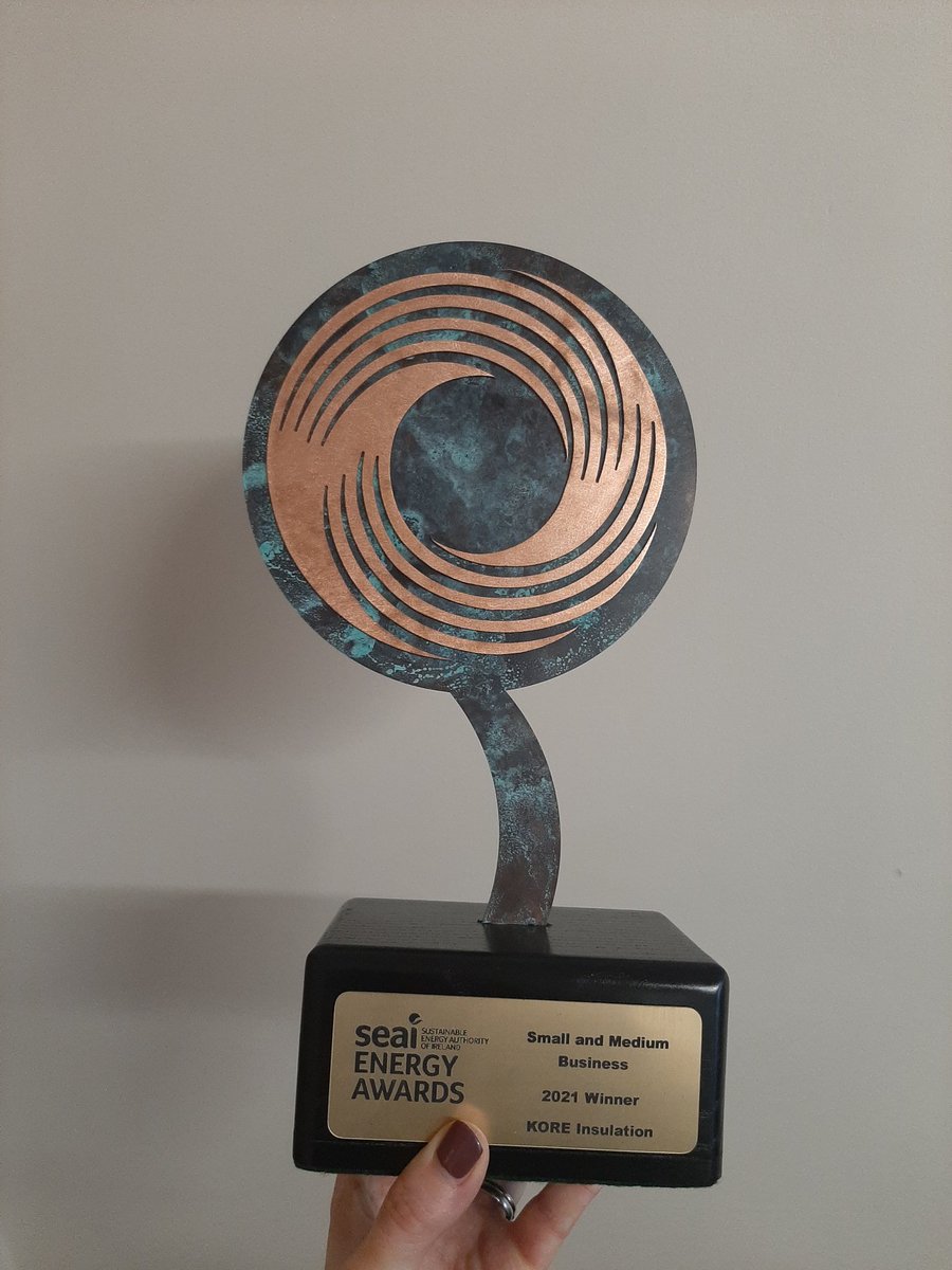 Look what arrived!! The emotion is #pride. KORE Team delivering on #ClimateAction