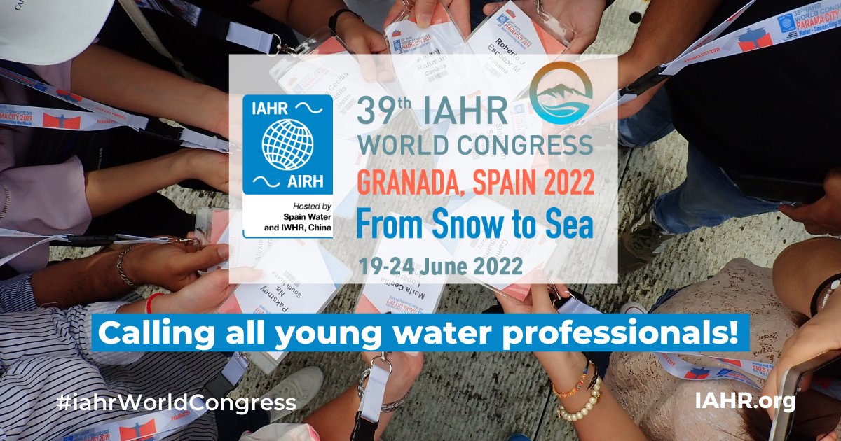 #YoungProfessionals programme #iahrWorldCongress includes a #jobfair,  #networking, #MeetAndGreet, #workshops, social functions &amp; an #award! Presentation opportunities still available -iahrworldcongress.org/young-professi… #IAHR #FromSnowToSea #HydroEnvironment #engineering #research #water