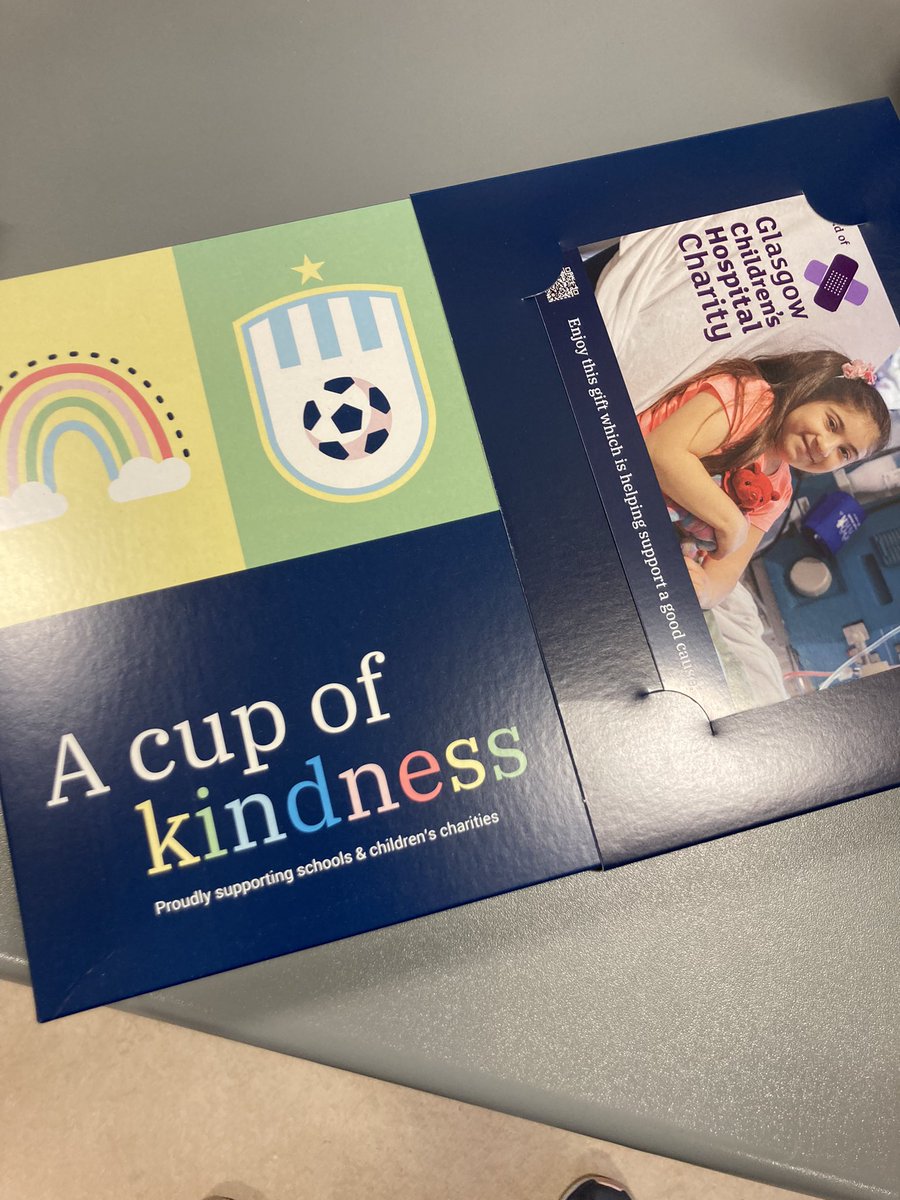 KateMacneil's tweet photo. Thank You @GCH_Charity #ACupofkindness @nhsggcrhcphysio https://t.co/RD4GRR8Chq