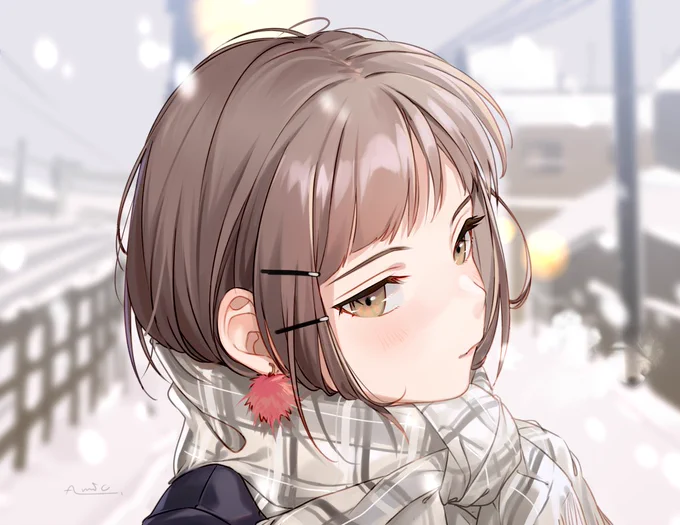 初雪の温度 