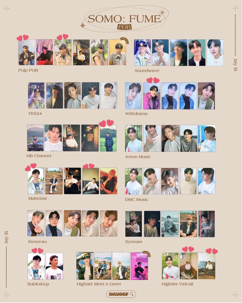 ตามหาการ์ดเจบีค่ะ ใครมีทักมาเสนอราคาได้เลยนะคะ เน้นใบที่มีหัวใจแปะ