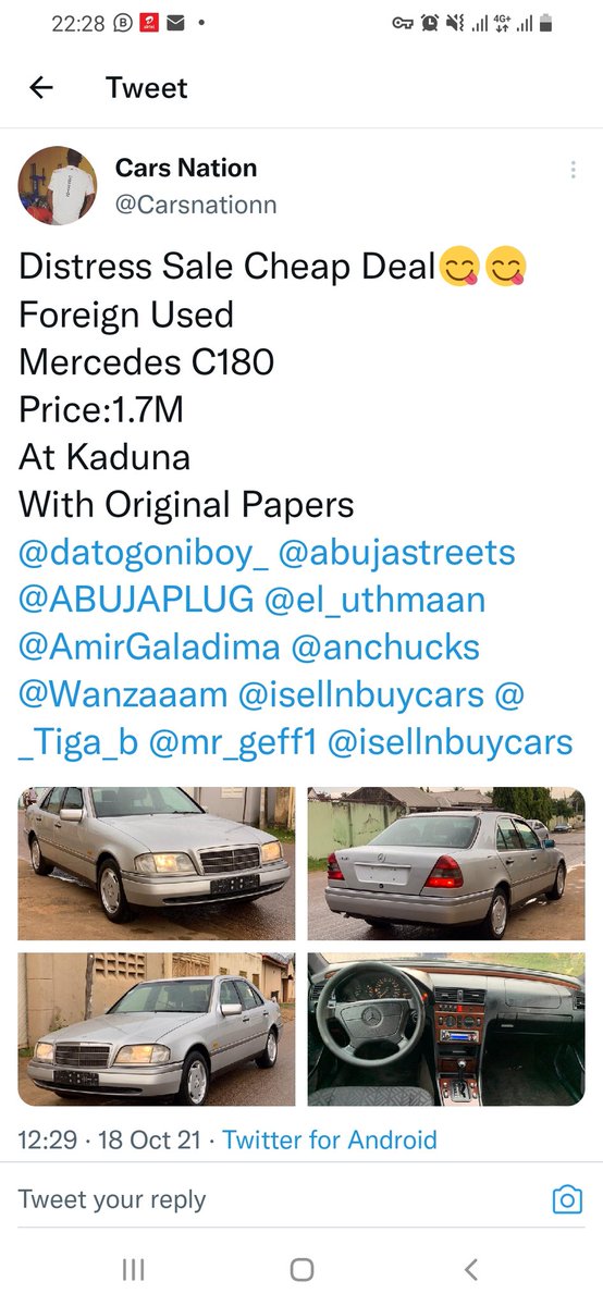 bumar05's tweet photo. @Carsnationn Is this available? https://t.co/DWqJZAT5ZM