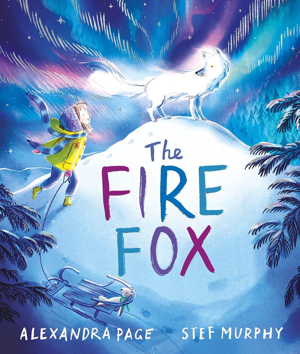 PNorfolk_BookRe's tweet photo. Colour me blue this Christmas! Get ready for a feast of rainbow magic, wild beauty & words of comfort & joy in @alexandrapage & @StefMurphyArt's #TheFireFox @amberivatt @hardacre_jo @MacmillanKidsUK https://t.co/f7SQywiUr9 https://t.co/m8oNlxZWfI