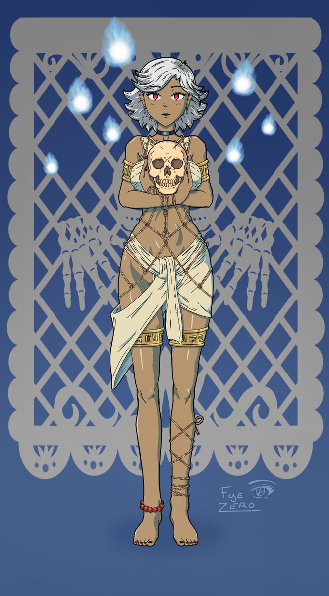 FyeZero's tweet photo. #DiaDeMuertos #drawing https://t.co/aaDuntSRrL