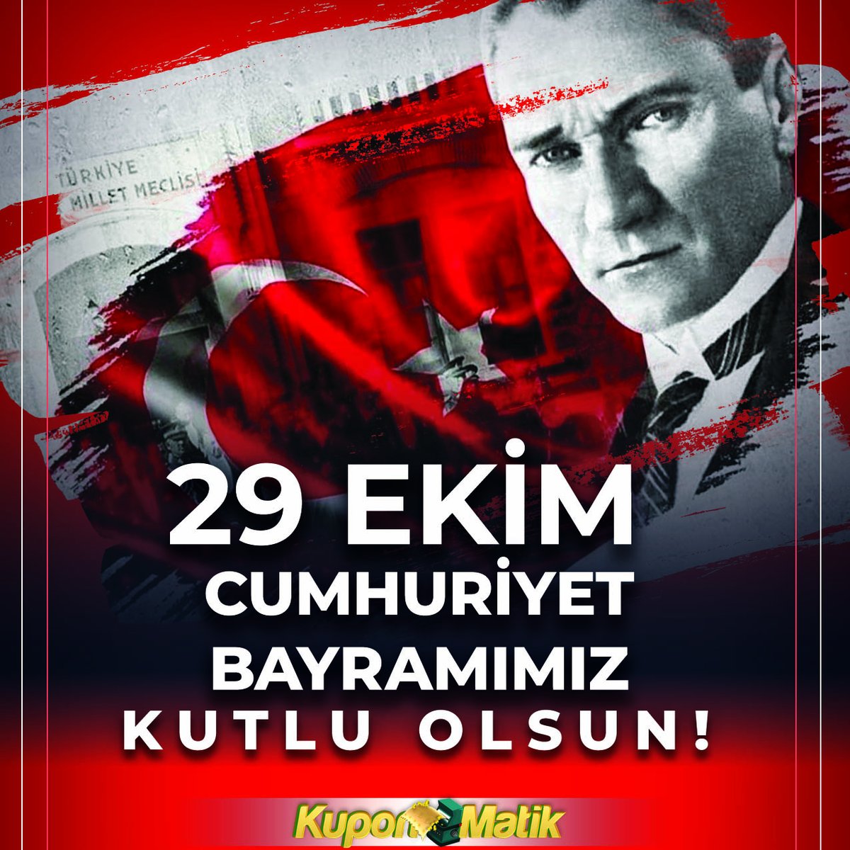 98 yıl sonra hala ilk günkü heyecanla, gösterdiğin yoldayız. ⁣
Adımların adımlarımız, Cumhuriyet kanatlarımız.⁣
#29Ekim Cumhuriyet Bayramımız kutlu olsun. 🇹🇷
