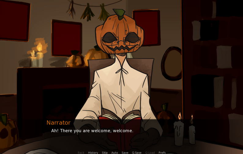 TeamToadhouse's tweet image. Each month we play a new game together in the Toadhouse Discord. This month&apos;s #GameClub game is “Fall Tales” from our #ToadhouseJam
“Peekinto the history of the jack-o-lantern, and learn a thing or two about outwitting the devil.”
drpumpkins.itch.io/fall-tales
