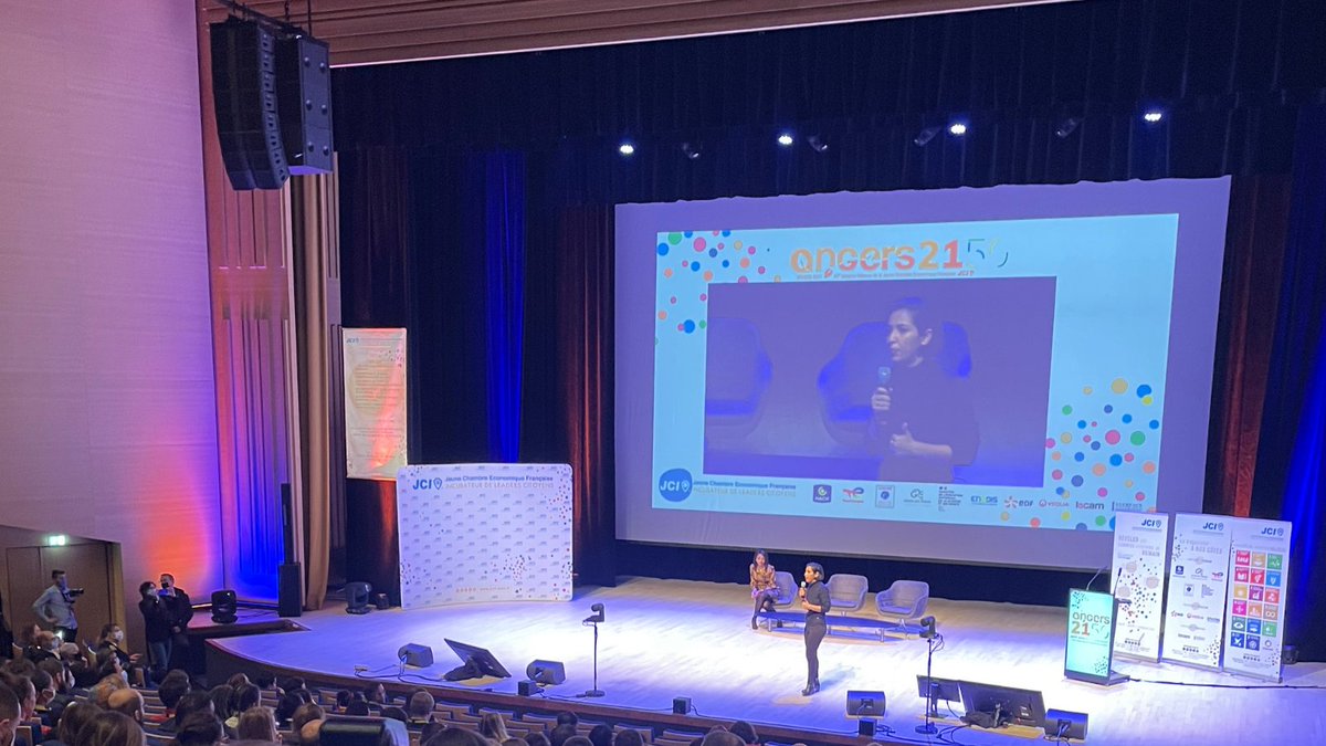 JCE_France's tweet photo. C'est parti ! Sarah El Haïry, Secrétaire d'État chargée de la Jeunesse et de l'Engagement a ouvert le 67ème Congrès National de la JCEF ! Au programme : CV Citoyen, valorisation des compétences. Merci @sarahelhairy pour votre présence et soutien ! #cvcitoyen https://t.co/H8MCBP3dTF