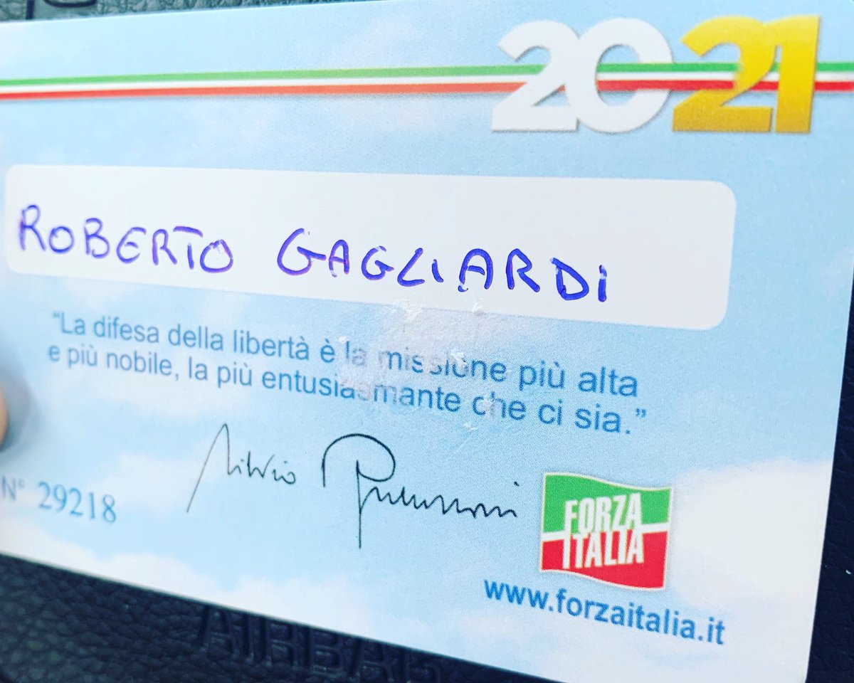Fa ciò che senti giusto nel tuo cuore, poiché verrai criticato comunque. Sarai dannato se lo fai, dannato se non lo fai.
(Eleanor Roosevelt)
<a href="/forza_italia/">Forza Italia</a> 
<a href="/berlusconi/">Silvio Berlusconi</a>