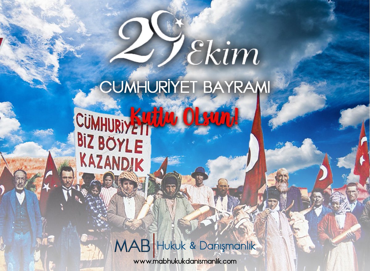 Başta Ulu Önder Mustafa Kemal ATATÜRK olmak üzere tüm istiklal kahramanlarımızı rahmet ve minnetle yad ediyoruz. Cumhuriyetimizin 98. yılı kutlu olsun!