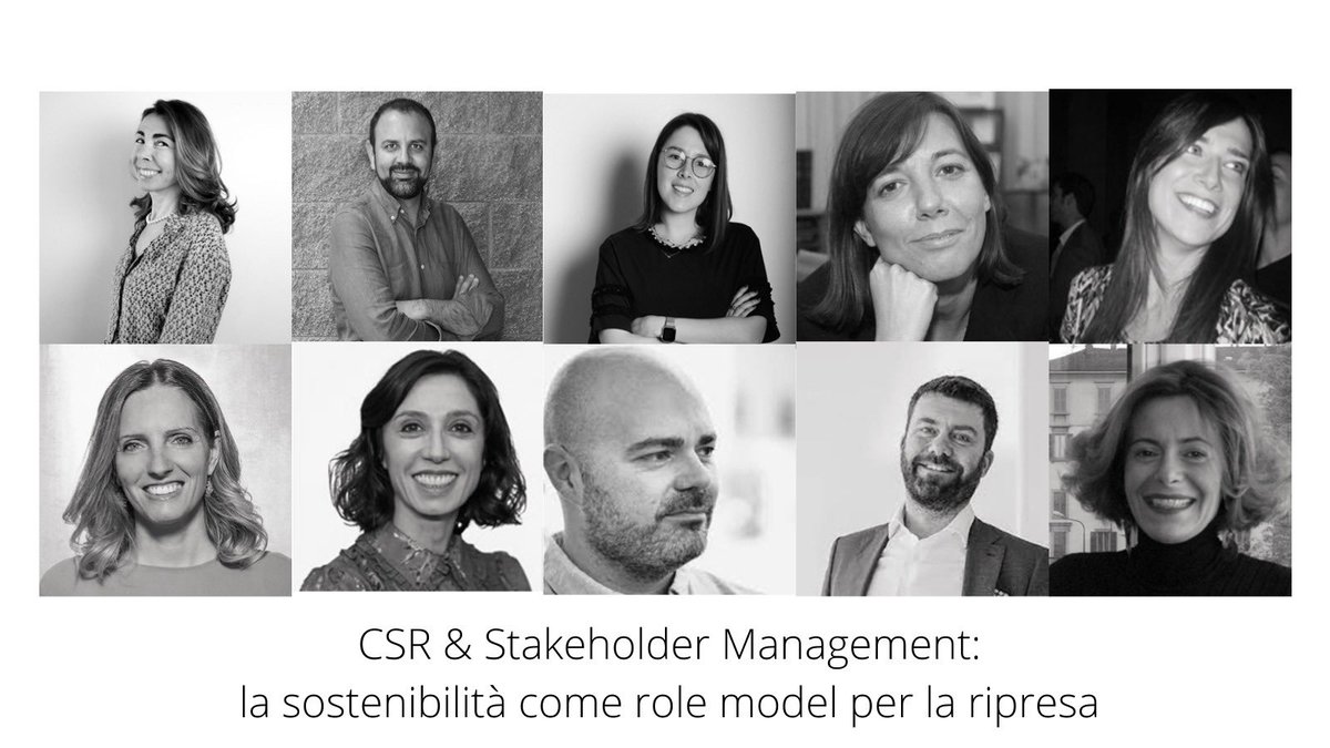 cominandpa's tweet photo. 📌 Al via il modulo "CSR &amp; Stakeholder Management : la #sostenibilità come role model per la ripresa" dell' Executive Program in Corporate Communication della @LuissBusiness coordinato dalla nostra Vicepresidente @elendigiovanni e da @PAsproni, Presidente @confcultura https://t.co/6atIXJwHx0