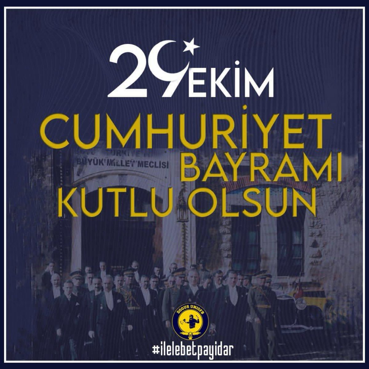 “Türkiye Cumhuriyeti ilelebet payidar kalacaktır…”

29 Ekim Cumhuriyet Bayramımız Kutlu Olsun! 🇹🇷 #UNIGFB