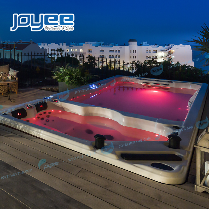 BathJoyee's tweet photo. Would you spend the weekend in this fantastic swim spa pool🤟😮

Model: Provence (Dual-zone of spa and swim)

CONTACT US
info@joyeehottub.com
https://t.co/jwSeDe2HOn

#swimspa #hydropool #jacuzzi #hottub #spatubs #swimmingpools #outdoorjacuzzi #spa https://t.co/AZD9Iw2Lfm