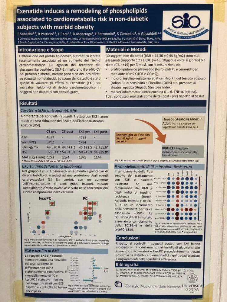 Eugenia_Romano's tweet photo. Great work by @sabatini_si from CNR on #cardiometabolic risk in patients with morbid #obesity. The topic is tough but she explained it really well! https://t.co/xsWVZLOz4A