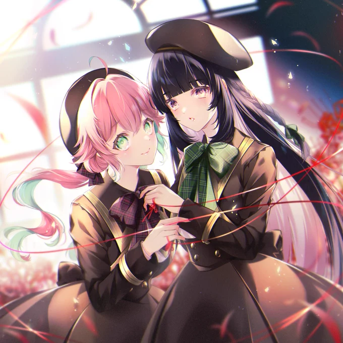 ほらね、繋がってる
#創作百合 