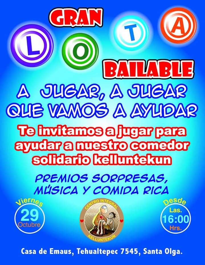 kelluntekun's tweet photo. Lota Solidaria del Comedor Kelluntekun, ayudanos a hacer realidad  nuestra 4ta. "Cena de Navidad en la calle. Ayudar hace bien! https://t.co/xznz0Jm6WG