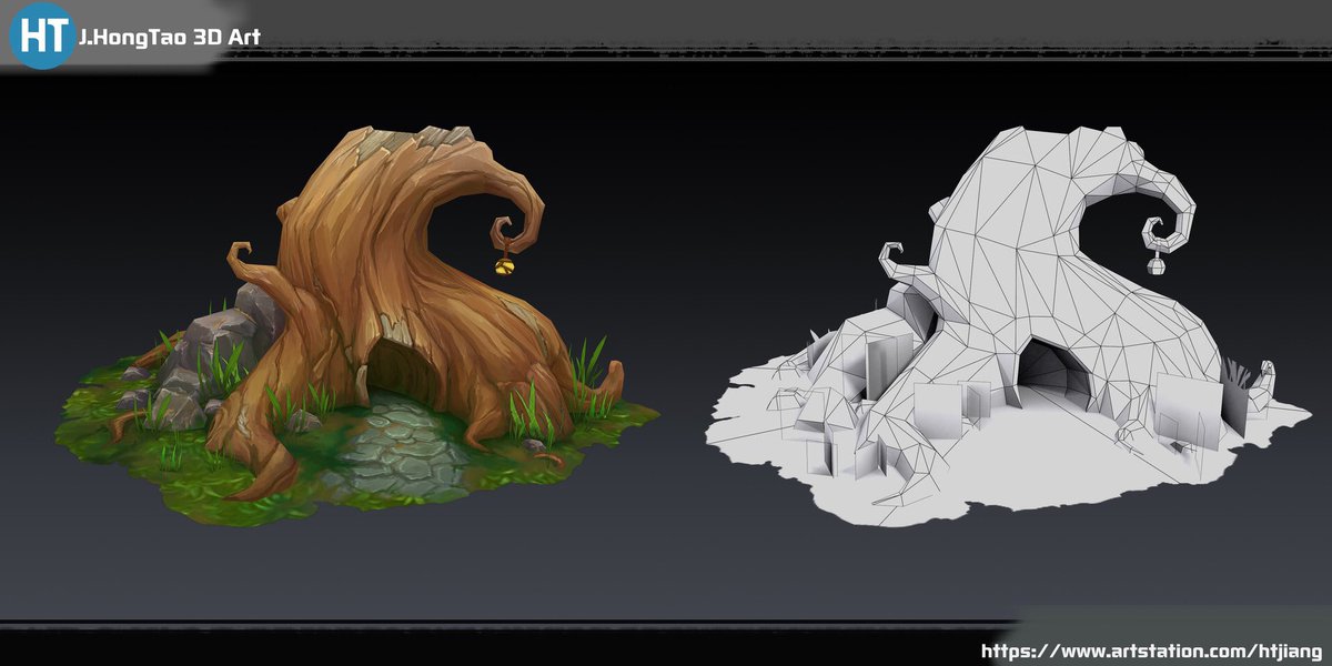 artofjeffp's tweet photo. Nice example of how much detail and information #handpainted #gameart textures adds to efficient environments #3Dart models. Tree by Ht Jiang.

https://t.co/ua6RSyB5mR https://t.co/f6Y2bYFtMz