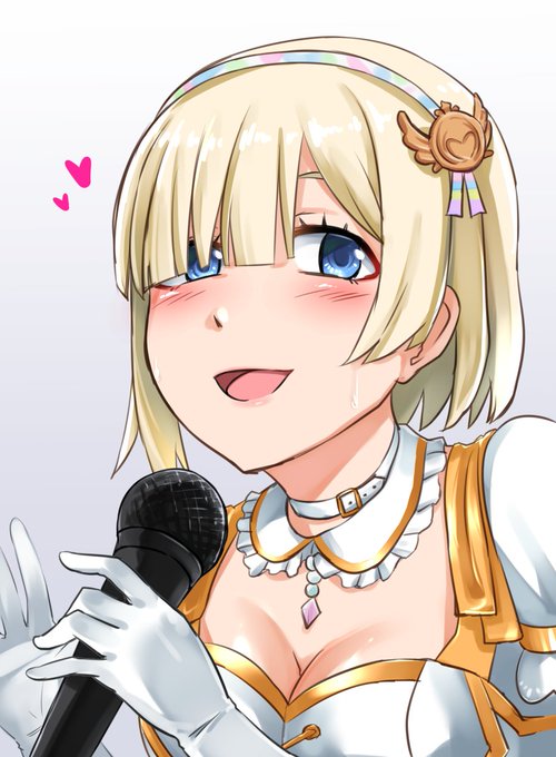 スタマスクリアしたので可愛い心白ちゃん描いた 