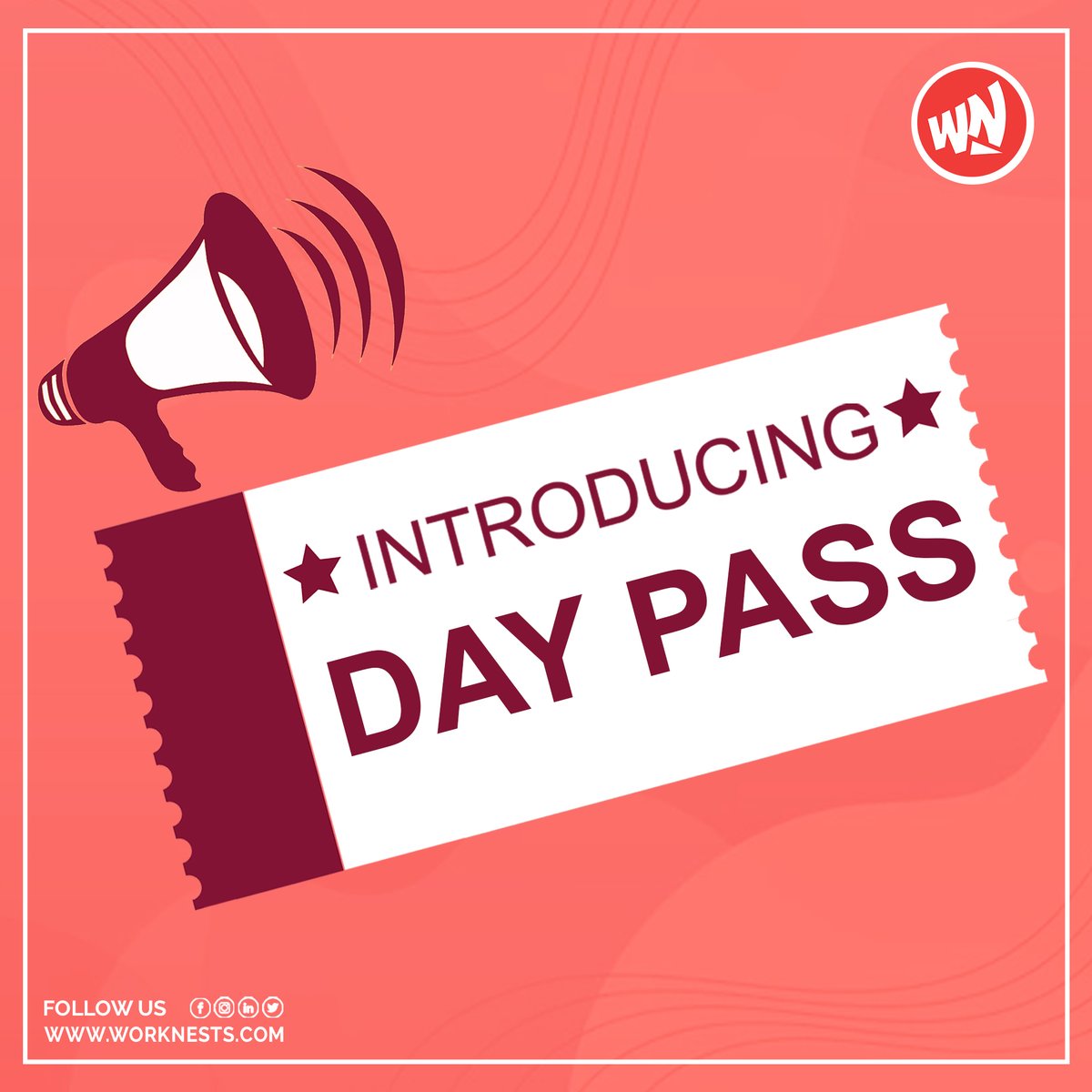 Wownooks's tweet photo. Here Comes the Big News: Get an Affordable Day pass for @Worknests. Come & Spend a day at our workspace. Donโt just settle for a good time but a great time.
๐https://t.co/Ur0LuFQ6ws
#coworking #coworkingspaces #coworkers #coworkingoffice #startups #sharedoffice #worknests https://t.co/zoP1FV80Zc