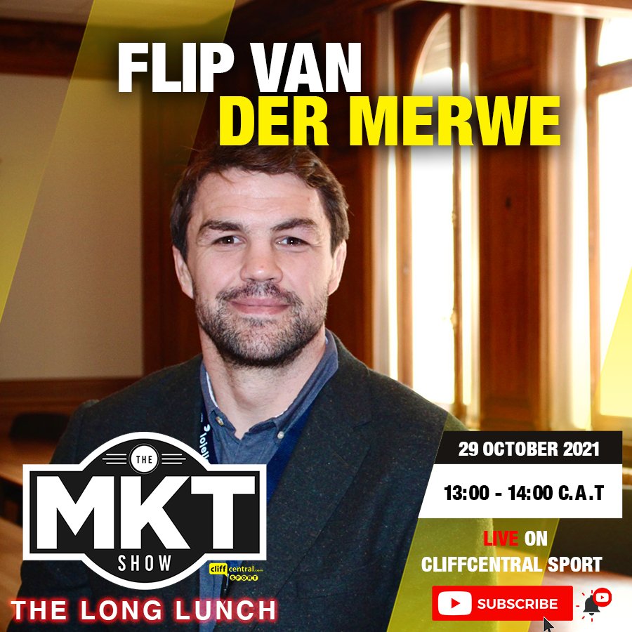 Good morning sports fans! 😁 

🚨 @flipvandermerwe joins us for #TheLongLunch 🚨 

@skinnysenz77 will be wearing a @liverpoolfc shirt as part of his bet with @james_ilsley. As a Man Utd fan, he is committing a cardinal sin 😂