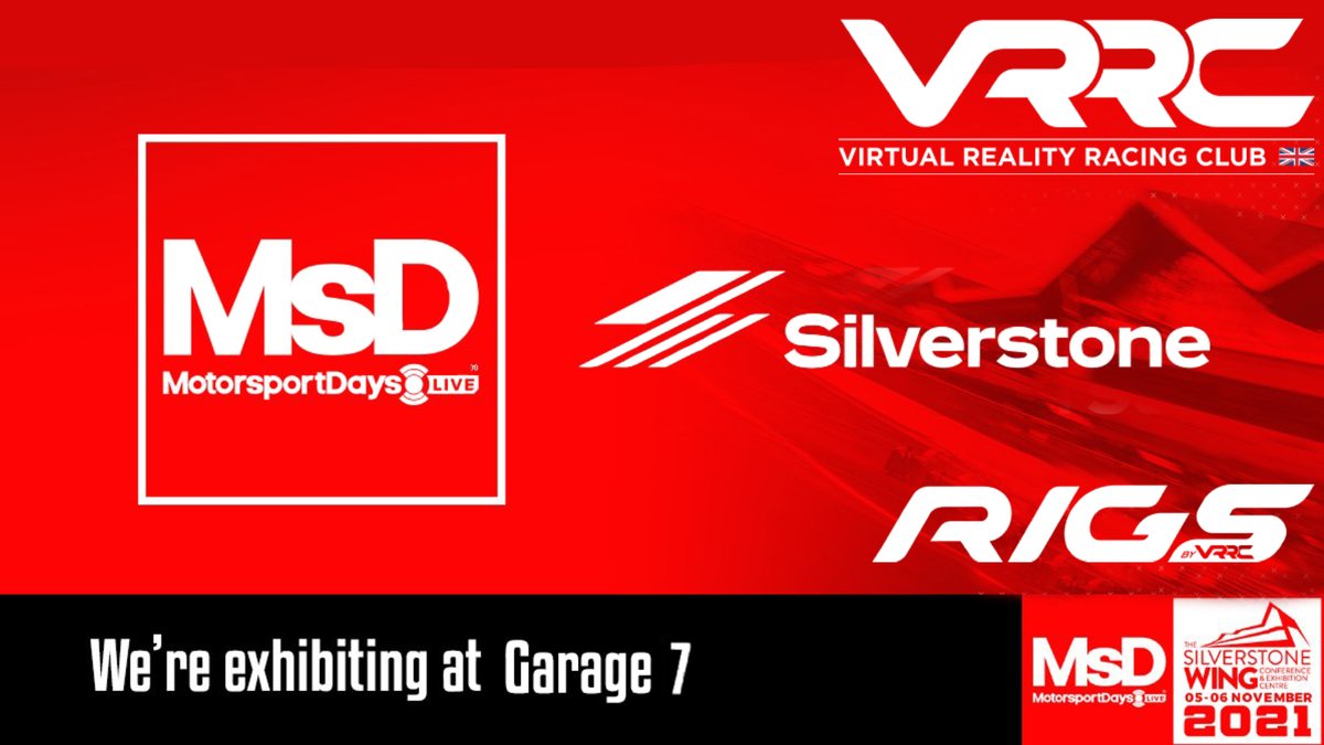 MOTORSPORT DAYS LIVE 

Come visit us in Garage 7 at MotorsportDays LIVE on November 5 &amp; 6 at Silverstone

We'll be there with the SimTruck and our driver coaching simulator and data engineer set up.

#msdlive #motosportdayslive #simracing #drivercoaching #esports