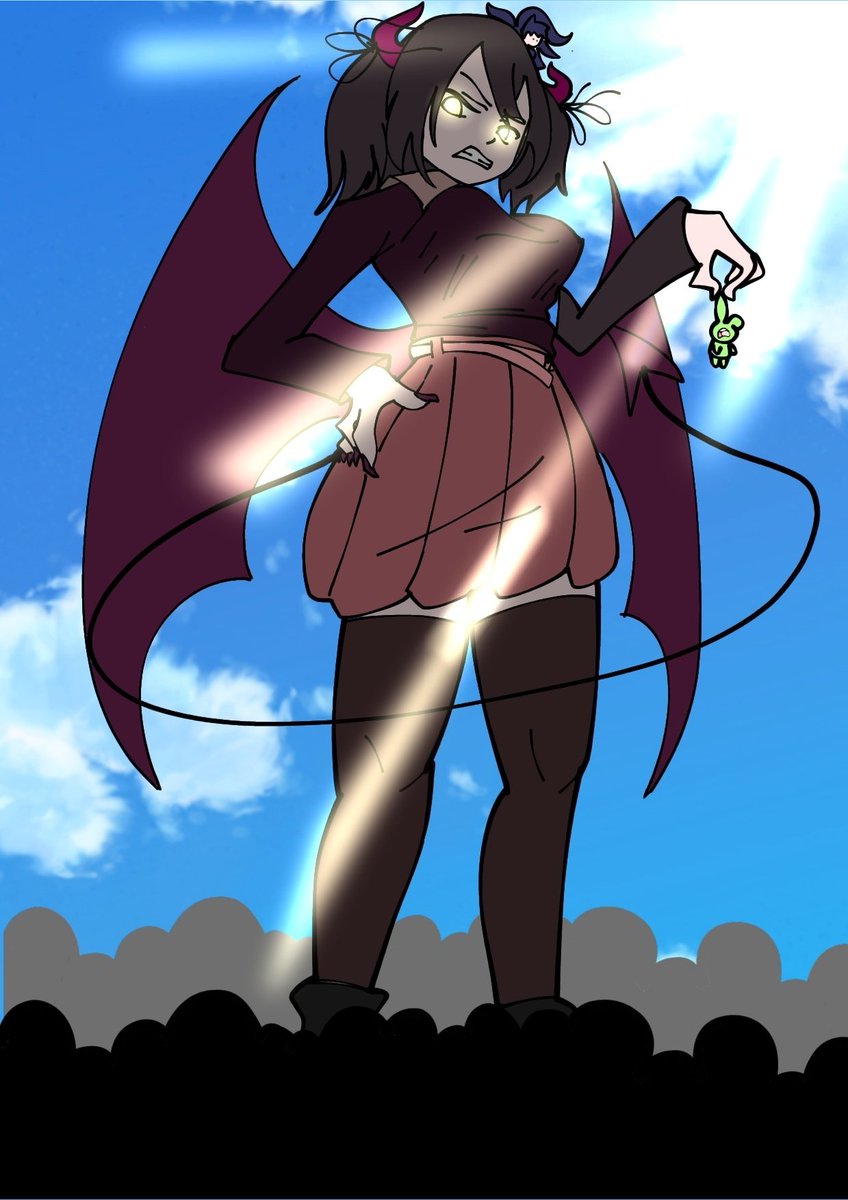 Haku04071999's tweet photo. #nephILLUST,#Rabbitlust,#Wolflust
Giant Nephi!!!!!!!! Art made by @SeruShida and there is Mini Seru and Mini @YuiFujisaki22 https://t.co/nkdIAx6dp3