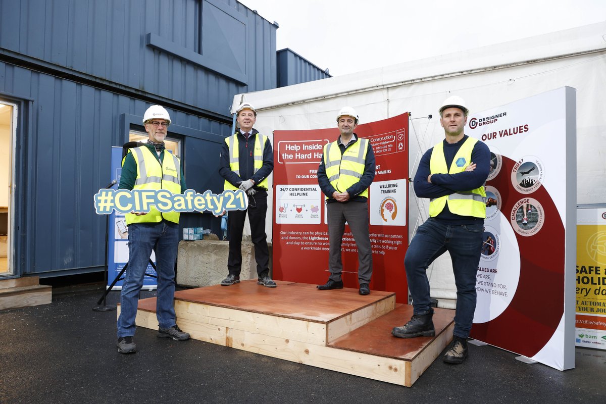 WeAreLHCharity's tweet photo. After the success of #CIFSafety21 this year, we want to give a massive thank you to #DesignerGroup who organised all the talks this week - they've been instrumental in helping us raise awareness of mental and physical health within the construction industry. https://t.co/6aWz1cJcmB