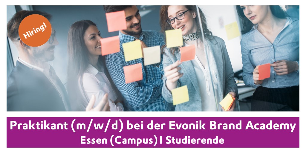 Evonik_DE's tweet photo. Bereit die im Studium erlernte Theorie endlich in die Praxis umzusetzen? Bewirb dich als Praktikant (m/w/d) bei der Evonik Brand Academy &amp; unterstütze bei diversen Kommunikationsaktivitäten &amp; der Weiterentwicklung unseres Markenportals: https://t.co/6UsqOUlk7P #HumanChemistry https://t.co/DNVJi9caG8