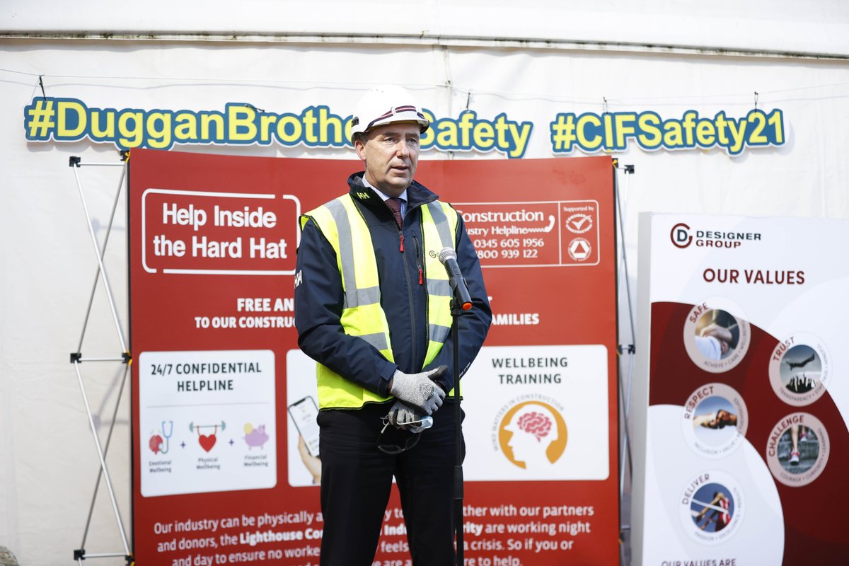 WeAreLHCharity's tweet photo. After the success of #CIFSafety21 this year, we want to give a massive thank you to #DesignerGroup who organised all the talks this week - they've been instrumental in helping us raise awareness of mental and physical health within the construction industry. https://t.co/6aWz1cJcmB
