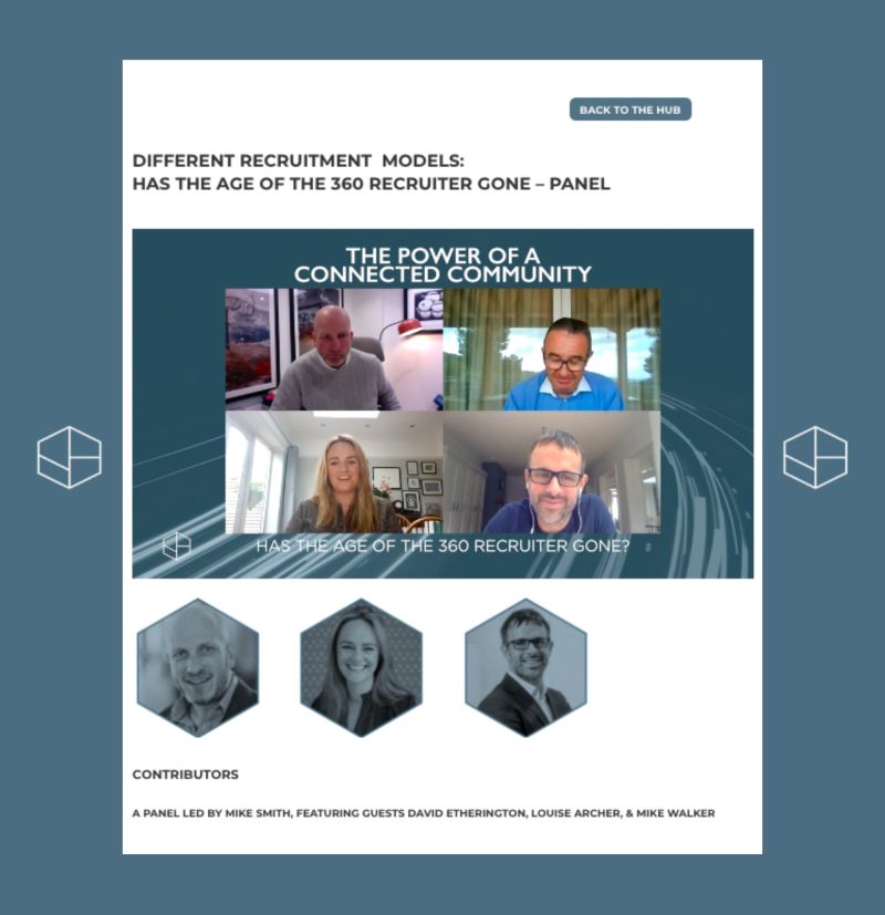 WEEKEND WATCHING 📺

Has the age of the 360 Recruiter gone?

We posed this question to Louise Archer, David Etherington and Mike Walker in our discussion on embracing different #recruitment models

Watch here: thepowerhive.com/project/has-th…

#ThePowerHive #RecruitmentModels #Community