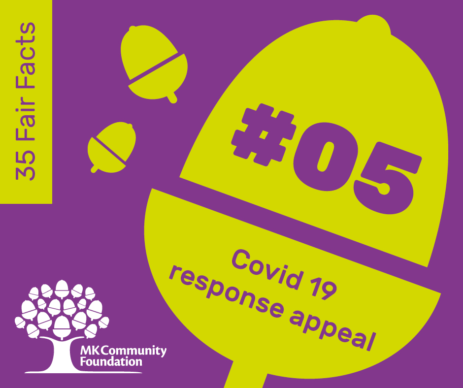 MKComFoundation's tweet photo. We awarded over £1million of support to the local community through our Covid 19 response appeal that was launched with MK Council. Our appeal helped groups to survive and continue to deliver their work under the challenging circumstances of the pandemic and lockdown #FairFacts https://t.co/5tk5jvYq52