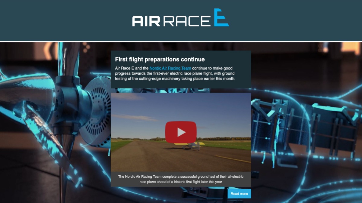 ⚡ Our October newsletter is live ⚡

Catch up on the latest from the Nordic Air Racing Team, our @UoNEngineering collaboration and Air Race E in the media ➡️ bit.ly/3Bqab6E

#AirRaceE | #motorsport | #engineering | #COP26