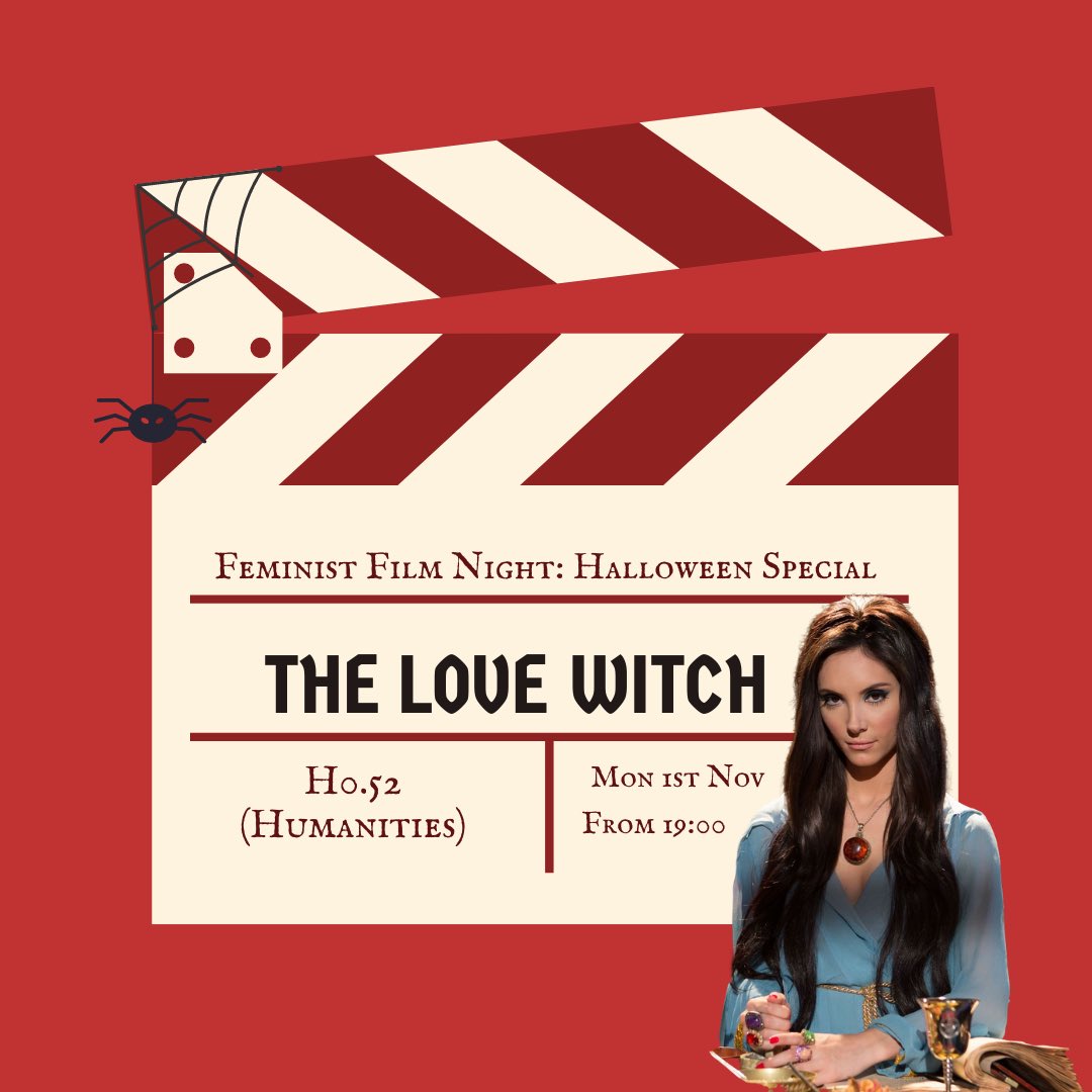 Halloween Film Night! Join us on Monday evening to watch Anna Biller’s The Love Witch 
Love and Solidarity
WASS 💜💜💜