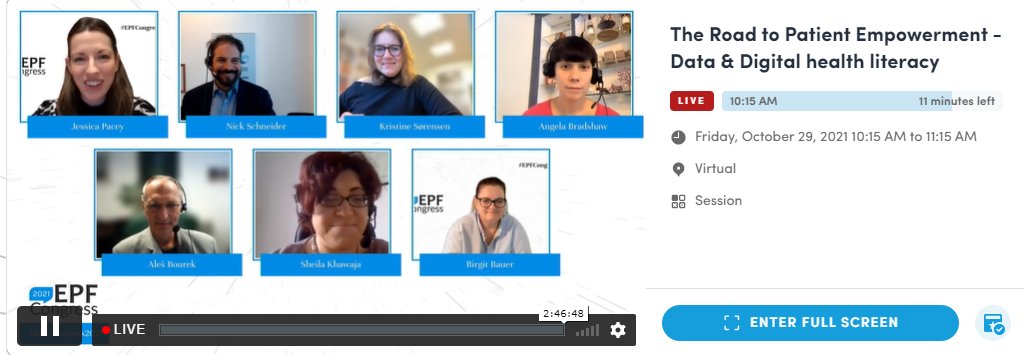 DataSaves_Lives's tweet photo. LIVE🔴 one final question. Jessica Pacey @67health asks:

🧐What is the biggest opportunity to have the biggest impact to improve trust in #healthdata &amp; health data sharing among the public? What are the challenges? #EPFCongress2021 #datasaveslives

Closing thoughts 👇🧵 https://t.co/AKBo4Irieq