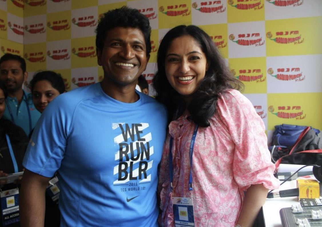 LavanyaBallal's tweet photo. Shattered! 
I met him multiple times for work and I always adored him, a very grounded, sincere &amp; polite man ,an amazing actor and singer.
A piece of my heart will be gone forever. I will always treasure those moments. Gone too soon Appu.
#PuneethRajKumar https://t.co/6Va2RKuBUA