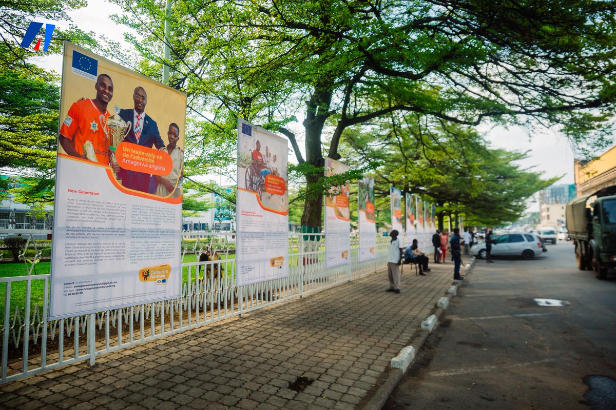 Plus que 3 jours avant la fin de l’exposition en plein air sur le rôle des organisations de la société civile (OSC) au #Burundi. Les actions de 26 OSC sont exposées sur la Place de l’indépendance, démontrant ainsi leur diversité et leur contribution dans le dvpt du pays
🇧🇮🇪🇺