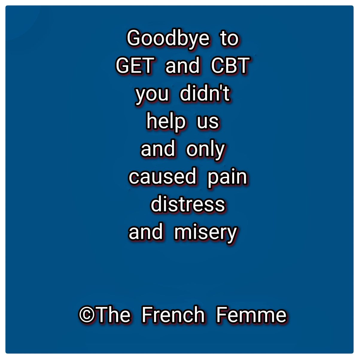 frenchros's tweet image. #NICEcomms #NICEguidelines #GET #pwME #MyalgicEncephalomyelitis #meawarenesshour #MEawareness