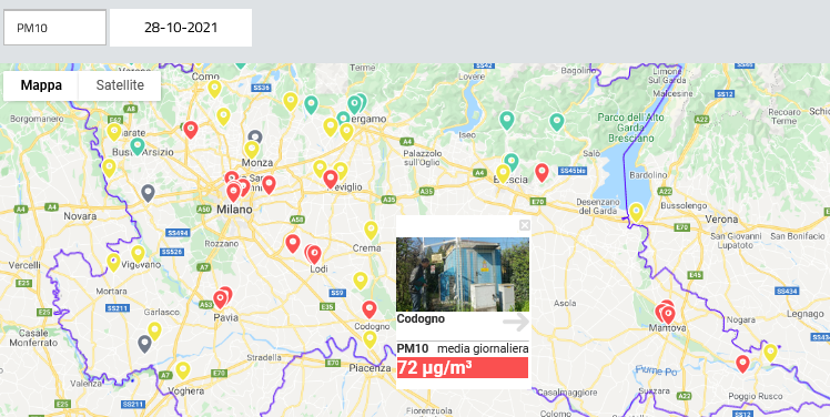 INHALE_Lomb's tweet photo. Pianura Padana nuovamente in situazione critica per inquinamento atmosferico. Superamenti diffusi delle soglie PM10 nelle aree di bassa pianura, tra Lombardia e nord dell'Emilia. Misure di emergenza in vigore da ieri nelle province emiliane PC, PA, RE, MO, BO @LegambienteLomb https://t.co/mL29lwfrQ0