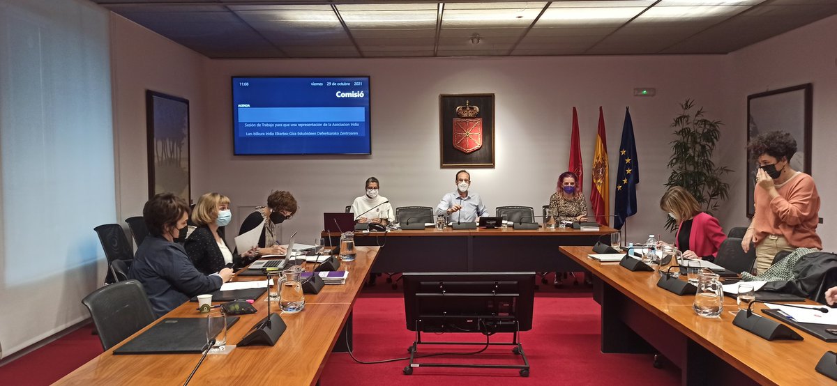 Comienza nuestra intervención en el <a href="/parlamentoNA/">Parlamento de Navarra / Nafarroako Parlamentua</a> donde vamos a dar a conocer nuestra labor, a denunciar la precariedad de nuestro sector y a pedir colaboración para realizar un estudio sobre la situación de nuestra profesión en Navarra. 

En directo 👇 parlamentodenavarra.es