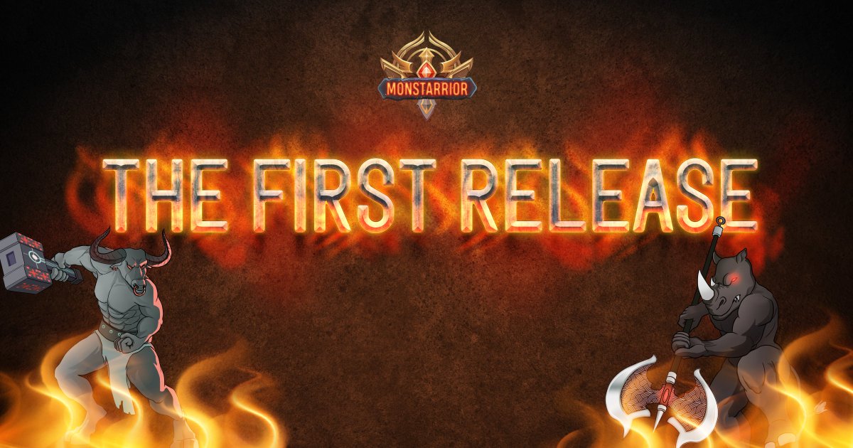 THE FIRST RELEASE

There are only a few days until Monstarrior goes live. Monstarrior fans must be excited to put their cards to work in Monstarrior....

To prepare for this launch, learn more about these 
features at medium.com/@monstarrior/5…
#monstarrior #nftgame #playtoearn #wax