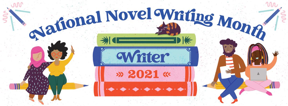 WSCCLibraries's tweet photo. November is National Novel Writing Month, or @NaNoWriMo! 🖊️🎉

#NaNoWriMo2021 aims to support writers to track their progress, set milestones and connect with other writers. 📖

There are loads of resources and events for writers on their website! 👇
https://t.co/8D8zugYi2y https://t.co/hrqIeTAX4c