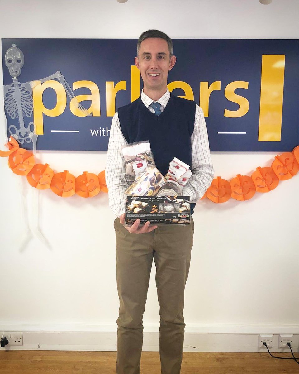 parkers_witney's tweet photo. So for all the #bakeoff fans keeping up with our office #bakeoffchallenge, last week-German Week-Freya left the tent so it was Brendan’s turn to produce the weekly treats😋 He was so excited by the challenge that he also dressed in his German lederhosen! 🇩🇪
#greatbritishbakeoff https://t.co/NA4ZETgNFE
