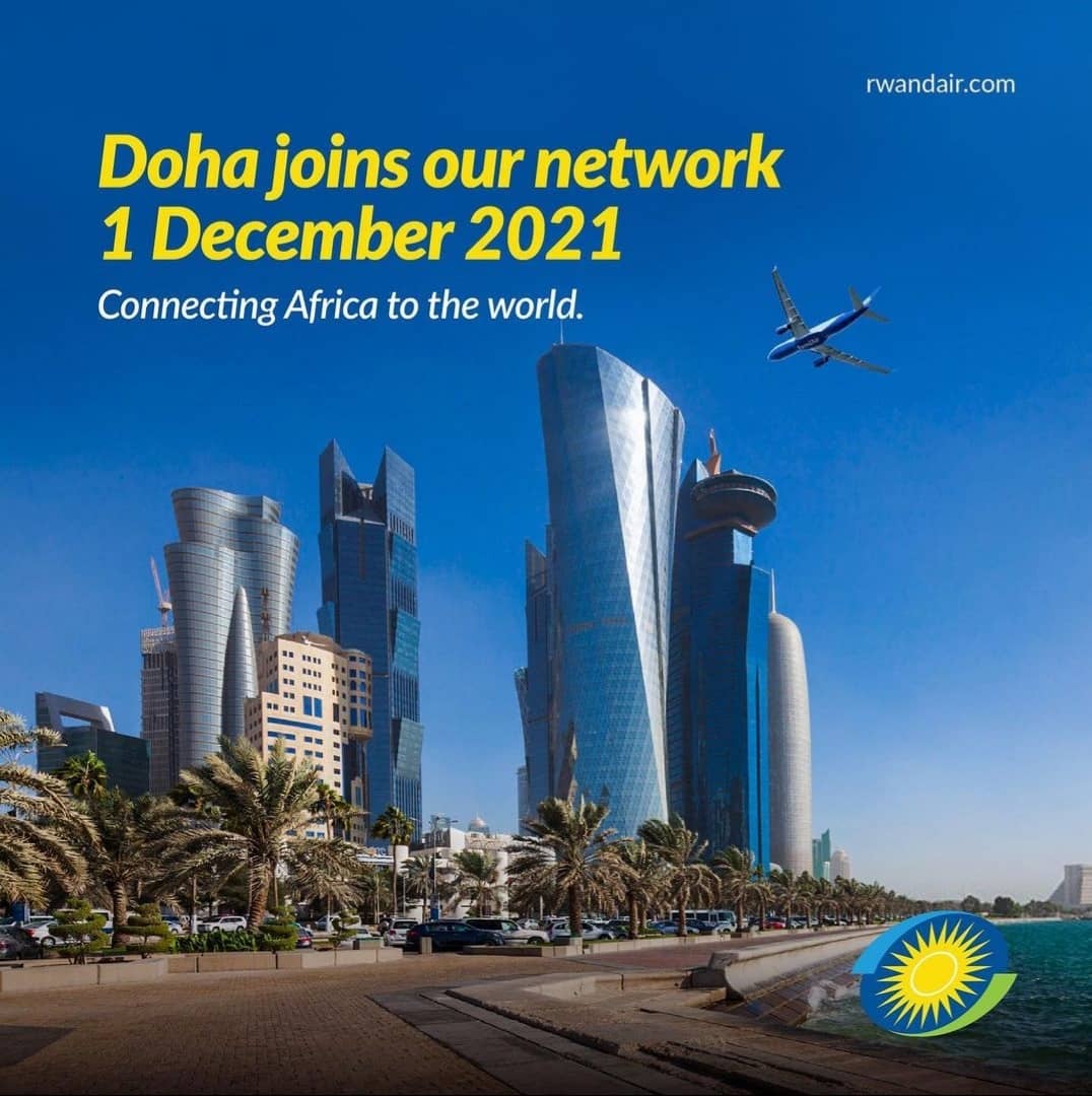 PanAfricanRev's tweet photo. . @FlyRwandAir has a new destination to the coastal city of Doha, the capital of Qatar.
Fly with #RwandAir to the Arabian Gulf coast and explore different tourist destinations.
Book your ticket via https://t.co/UcfPeUIpEq
#PanAfricanReviewMagazine
#FlyTheDreamOfAfrica
#Ad https://t.co/ZaVUXwxeIF