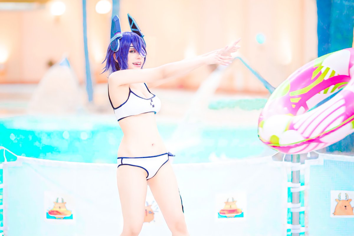 艦これ - #cosplay / 天龍 🌴🌻🐬🍹 全員水着で浜辺に集合だッッ