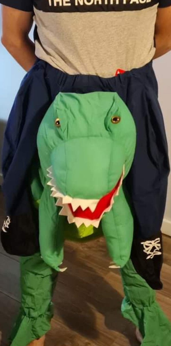 CoderTheExplor1's tweet image. 'Coder' the dino enjoyed meeting his stepbros today.. he is going back to hibernation now 😔