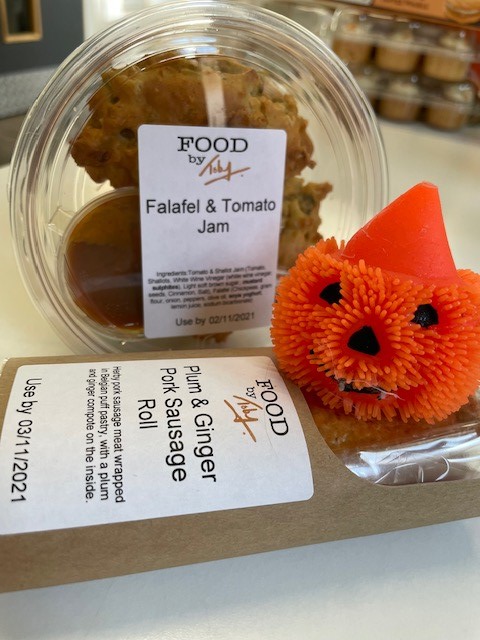 Thank you <a href="/TobyAskerBrowne/">Toby Asker-Browne</a> <a href="/food_by_toby/">Food by Toby</a> for the delicious food! #HalloweenParty2021