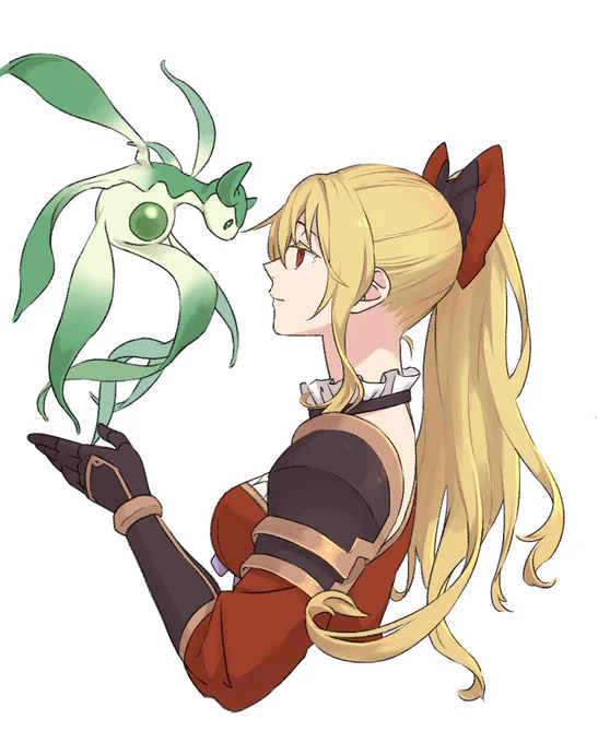 ずっと放置してた絵に色つけたから見て。 