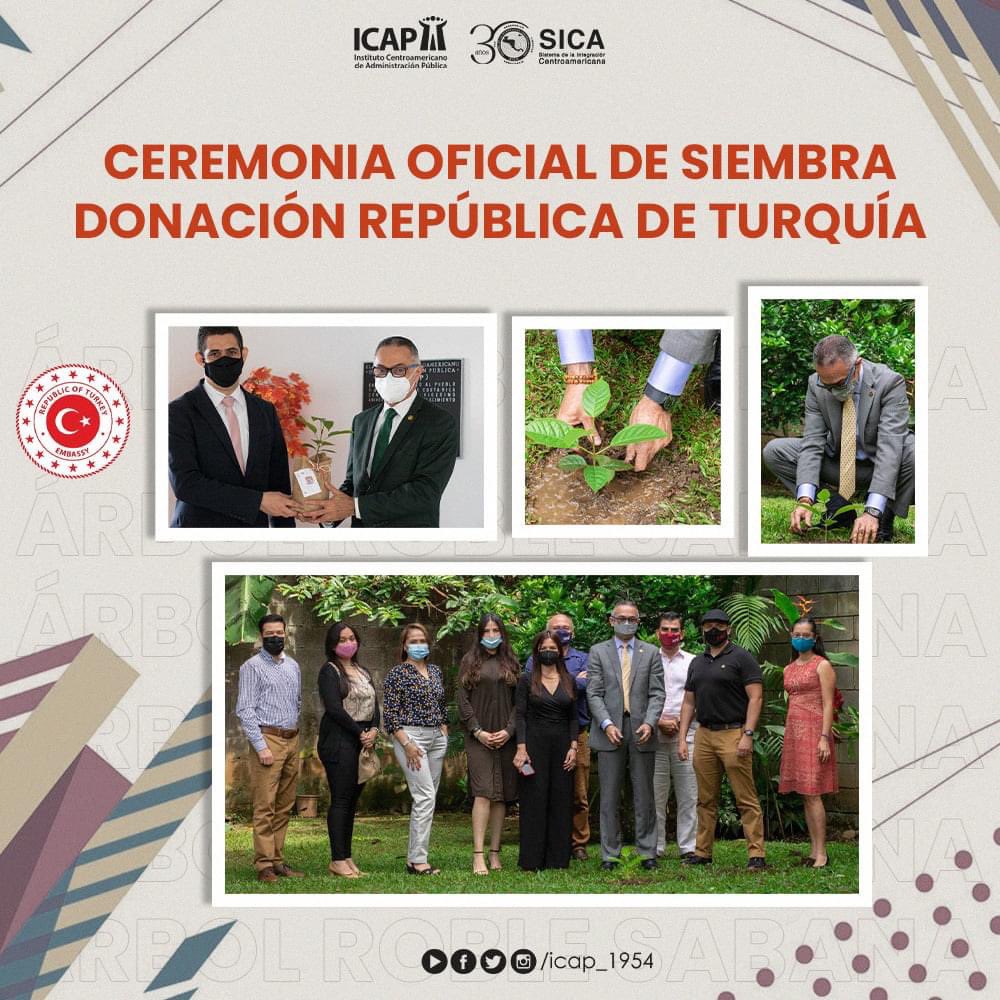 icap_1954's tweet photo. #ICAP67 El Gobierno de la República de Turquía hace partícipe al ICAP en la campaña de reforestación 🌳 https://t.co/7U59fwRhRs