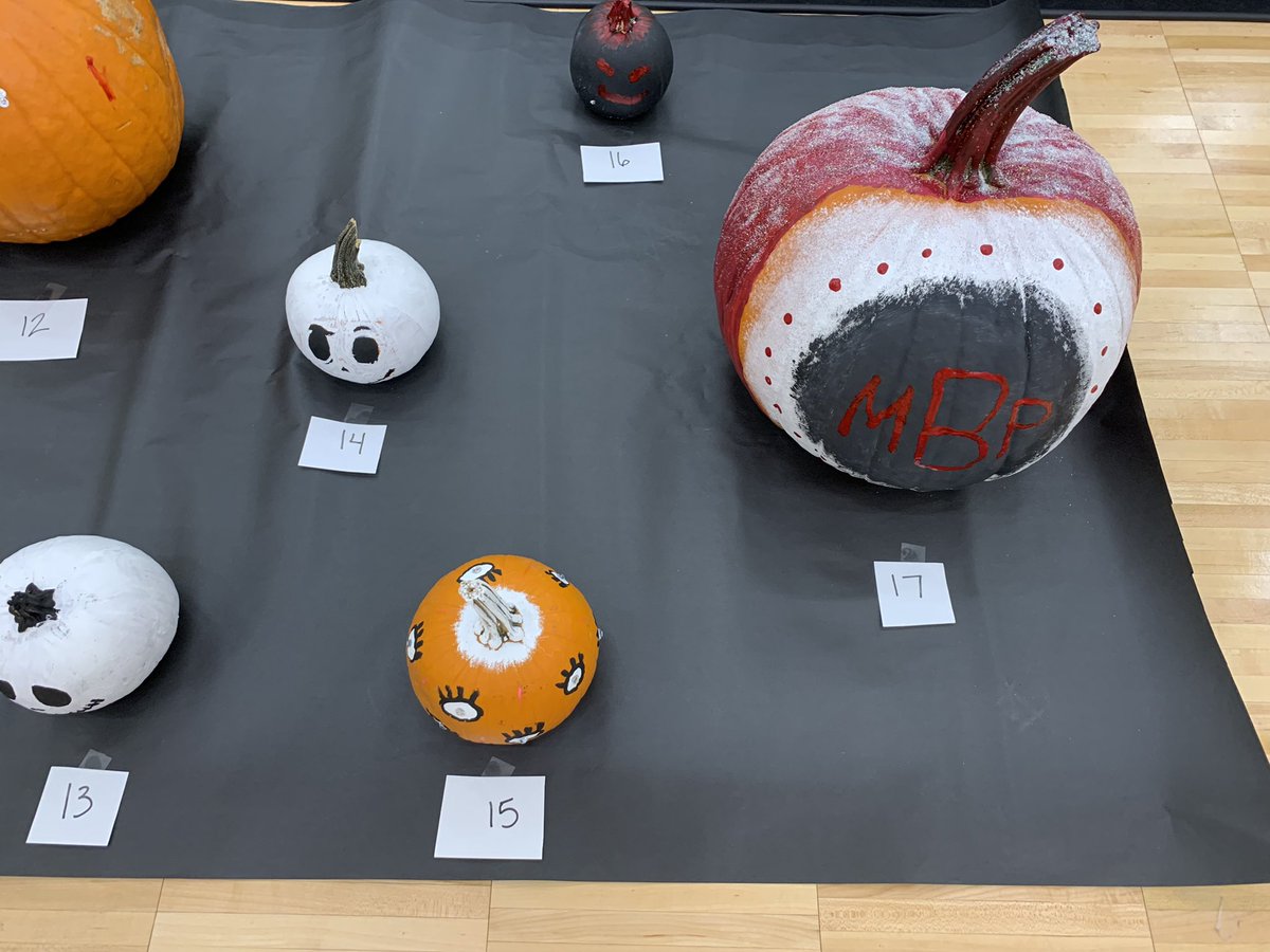 ClevelandDance's tweet photo. Vote for your favorite pumpkin painted by the Indianettes! #CHScommitment #clevelandindianettes #justforkids https://t.co/7DmwRqukj9