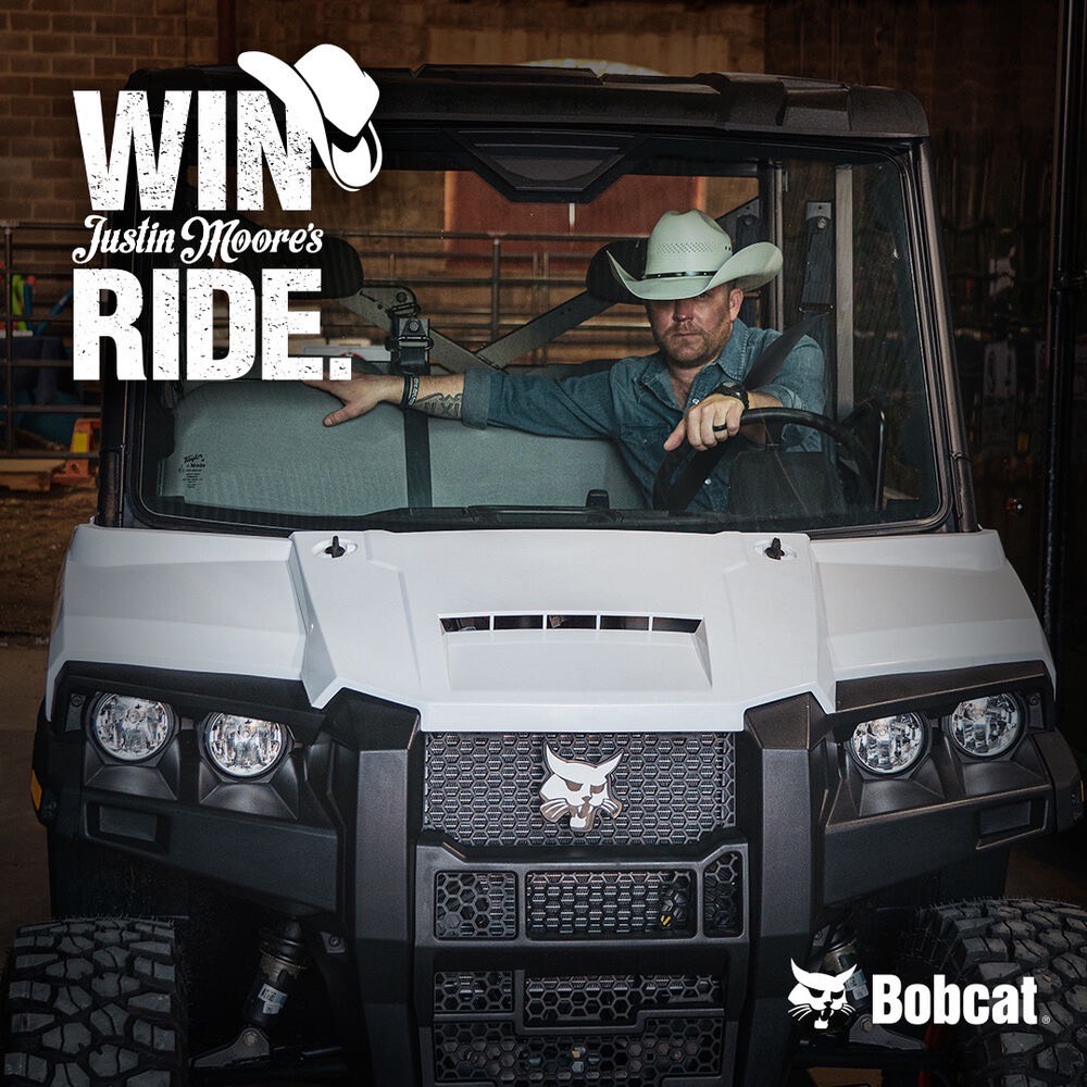 Last Call: Enter for your Chance to Win <a href="/JustinColeMoore/">Justin Moore</a>'s Ride | Ends Sunday 10/31 bit.ly/32ZjL1M 🎃 

#OneToughAnimal #BobcatEquipment