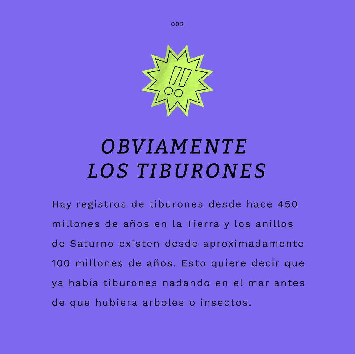 SomosNivelat's tweet photo. Viernes de "Dato freak" 🔎

¿Qué tiene más años de existencia? 👀

¿Sabías que en Nivelat usamos datos memorables para generar mejores aprendizajes? Comparte estos datos o cuéntalos en tu próxima reunión de trabajo! https://t.co/BCgqIaGeJz